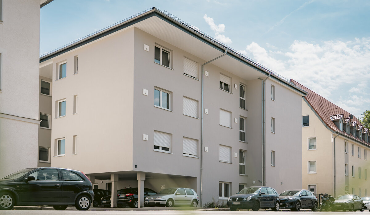 Aussenansicht der Huberstraße 8